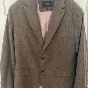 Banana Republic Brownish Gray Tailored Sport Coat Versatile Blazer